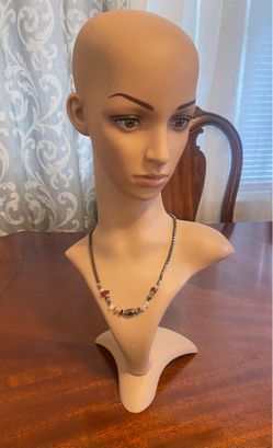 Necklace genuine hematite