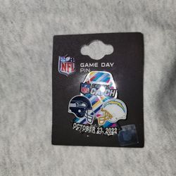 Chargers VS Seattle Game Day Pin 