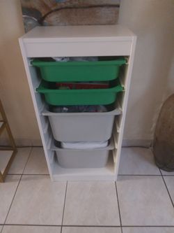 White Ikea Cubby