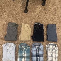 Boys 3T-4T Clothing Bundle – Like New (8 Pieces) Stylish Outfits