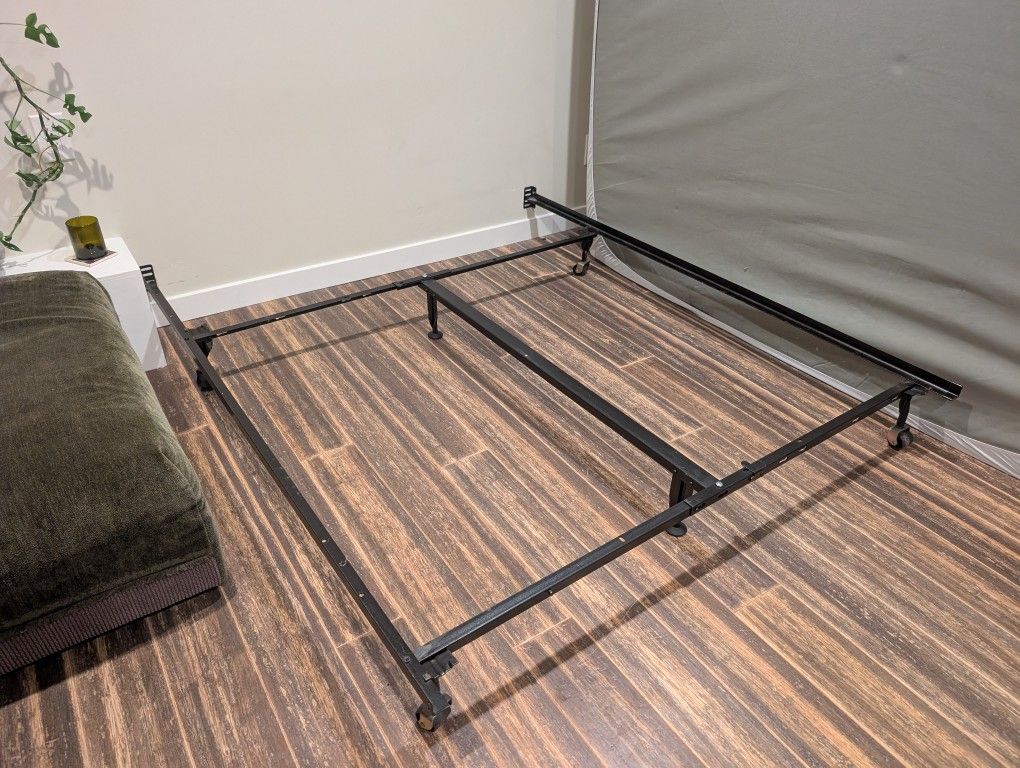 Queen Bed Frame + Foundation