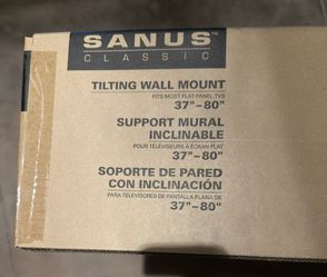 Sanus Classic tilting wall mount for flat screen TVs up to 80 inches (MLT14-B1)
