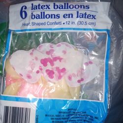 Valentine Latex Balloons