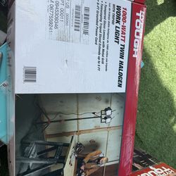 Twin halogen work light $ 40