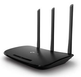 TP-Link N450 WiFi Router - Wireless Internet Router for Home (TL-WR940N) & TP-Link 5 Port Thumbnail