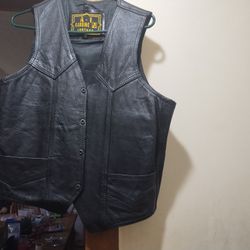 Genuine Leather Vest