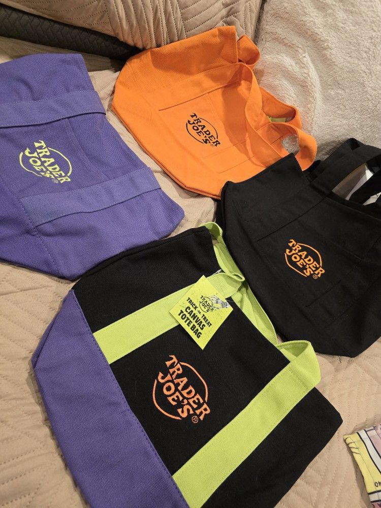 Trick Or Treat Canvas Tote