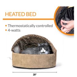 Heated Cat Bed 