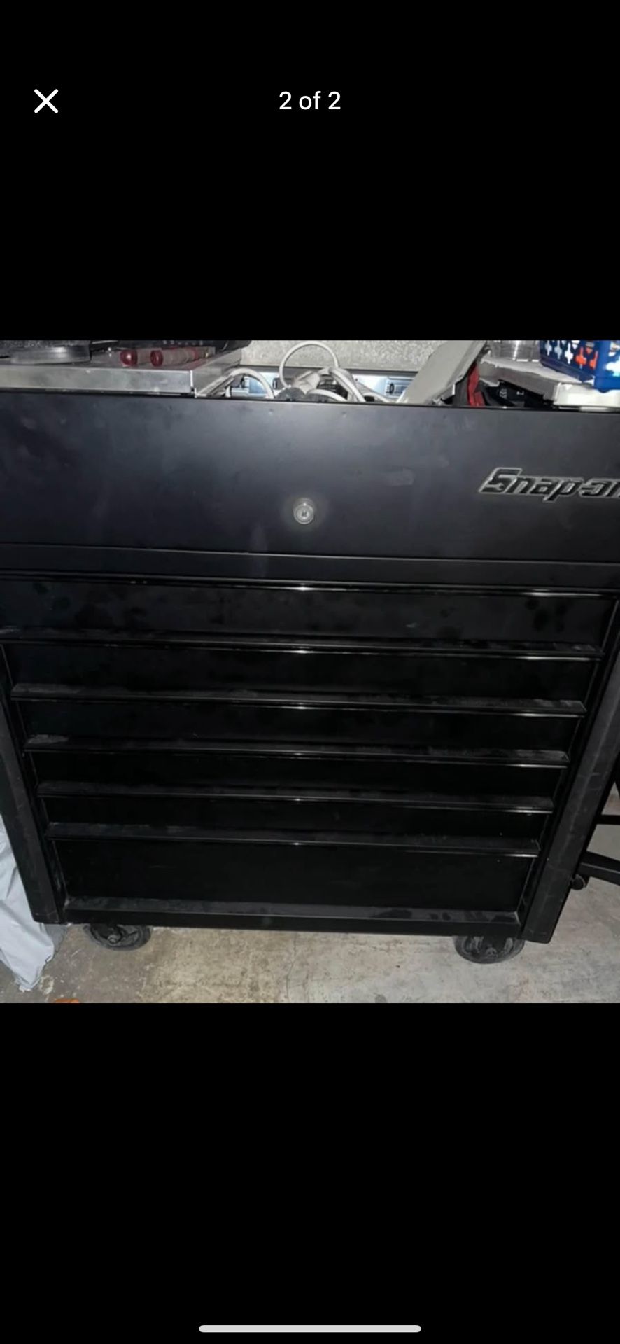 Snap On Tool Box Sliding Top