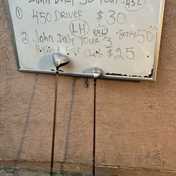 John Daly Tour Clubs 