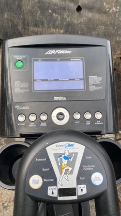 Life fitness work out.