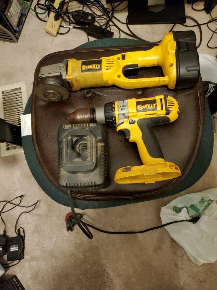 Dewalt Grinder And Hammerdrill