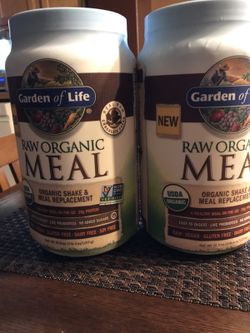 Organic raw meal $35.50each