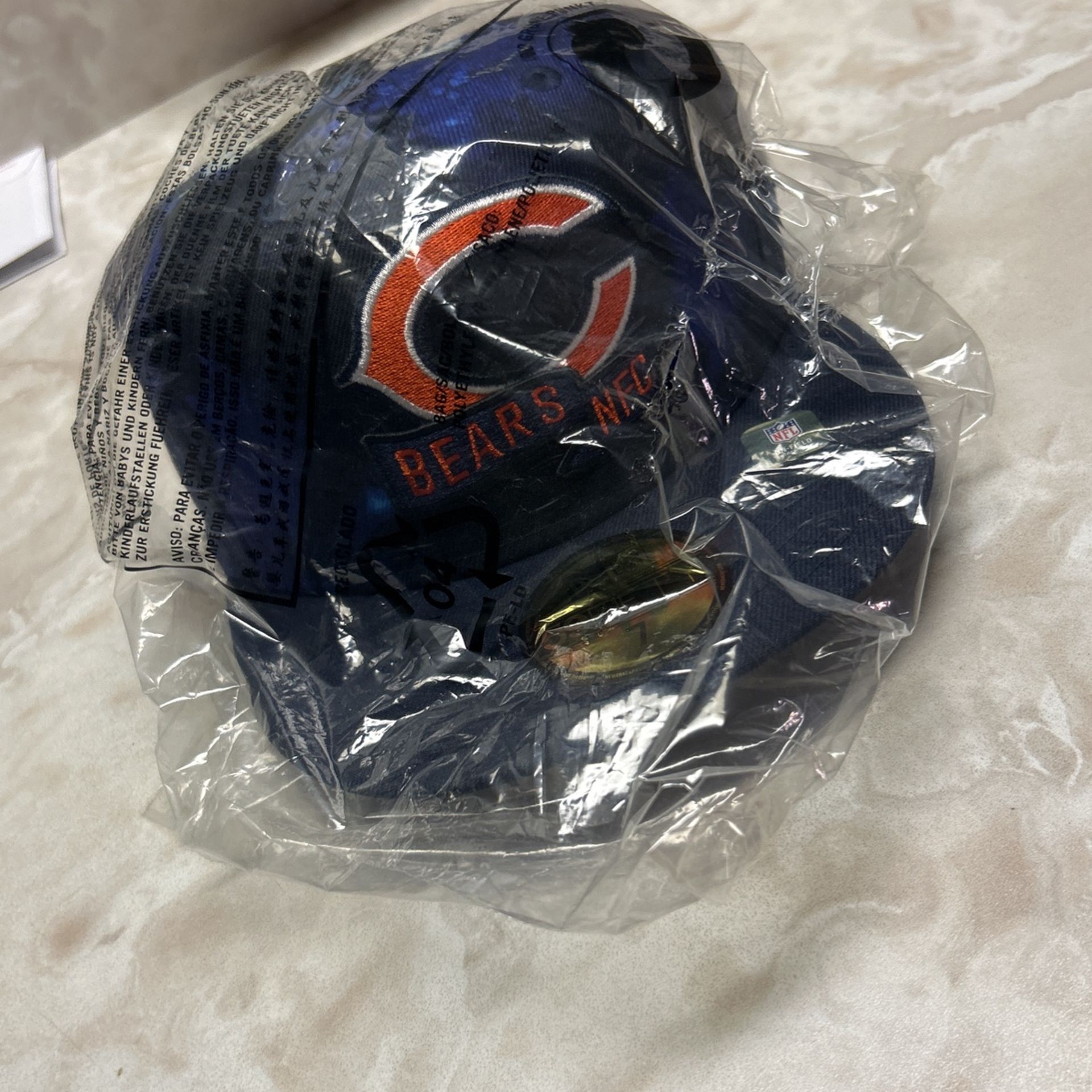 Chicago Bears Tie-Dye Styled New Era Hat Size 7/55.8cm