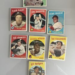 1959 Topps Baseball Near Complete Set .. Missing About 90 Cards Total 