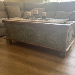 Rustic Coffee Table Storage
