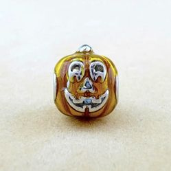 Pumpkin Silver Charm S925