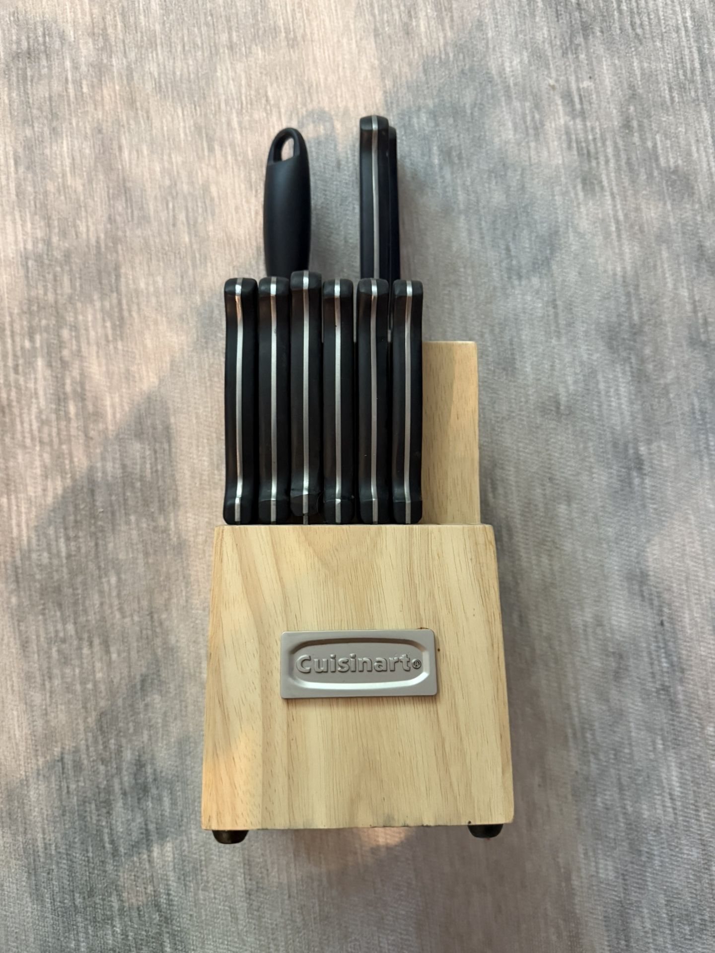 Cuisinart Knife Block and assorted knives
