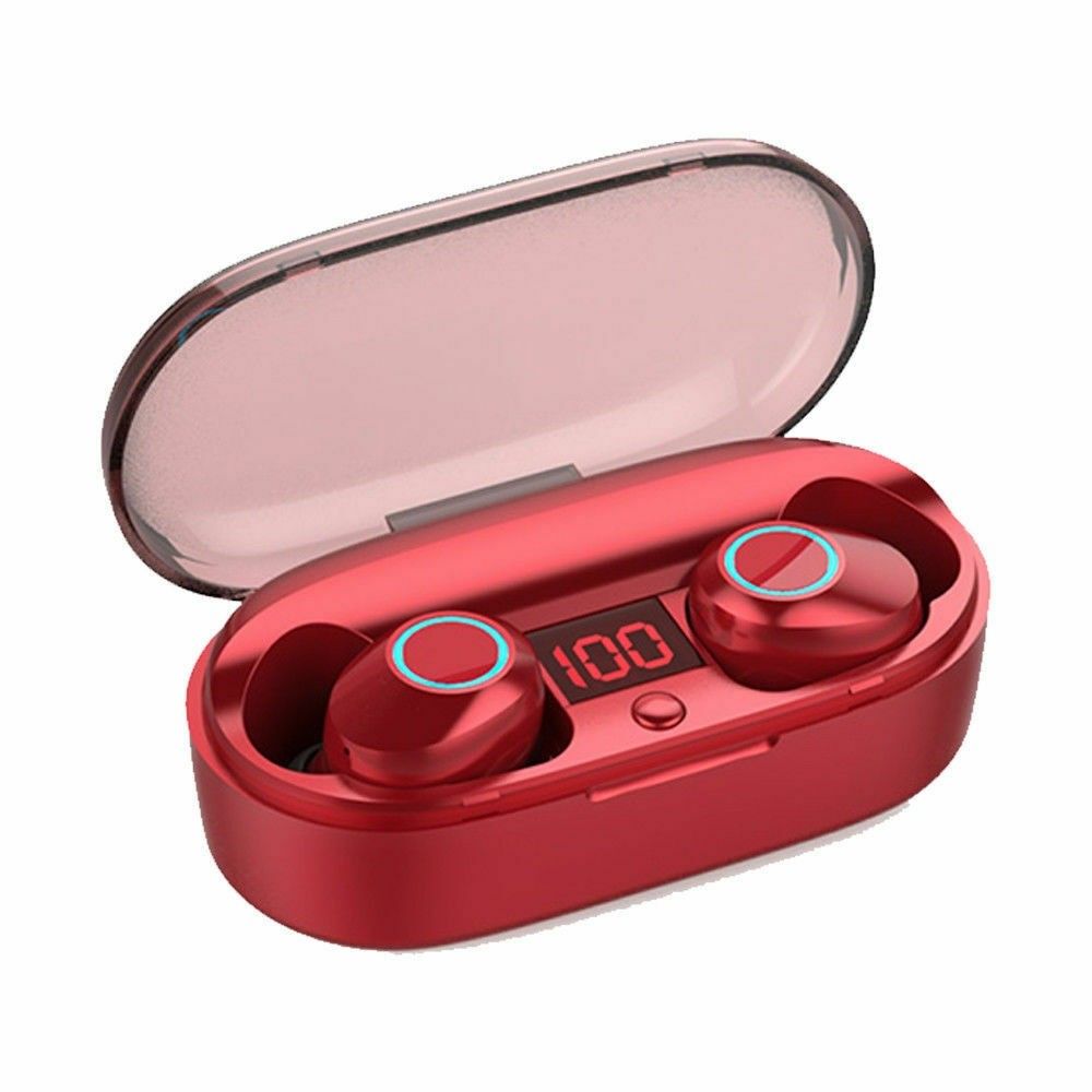 YINEME True Wireless Earbuds Bluetooth 5.0 Headphones LED Display Charging Case