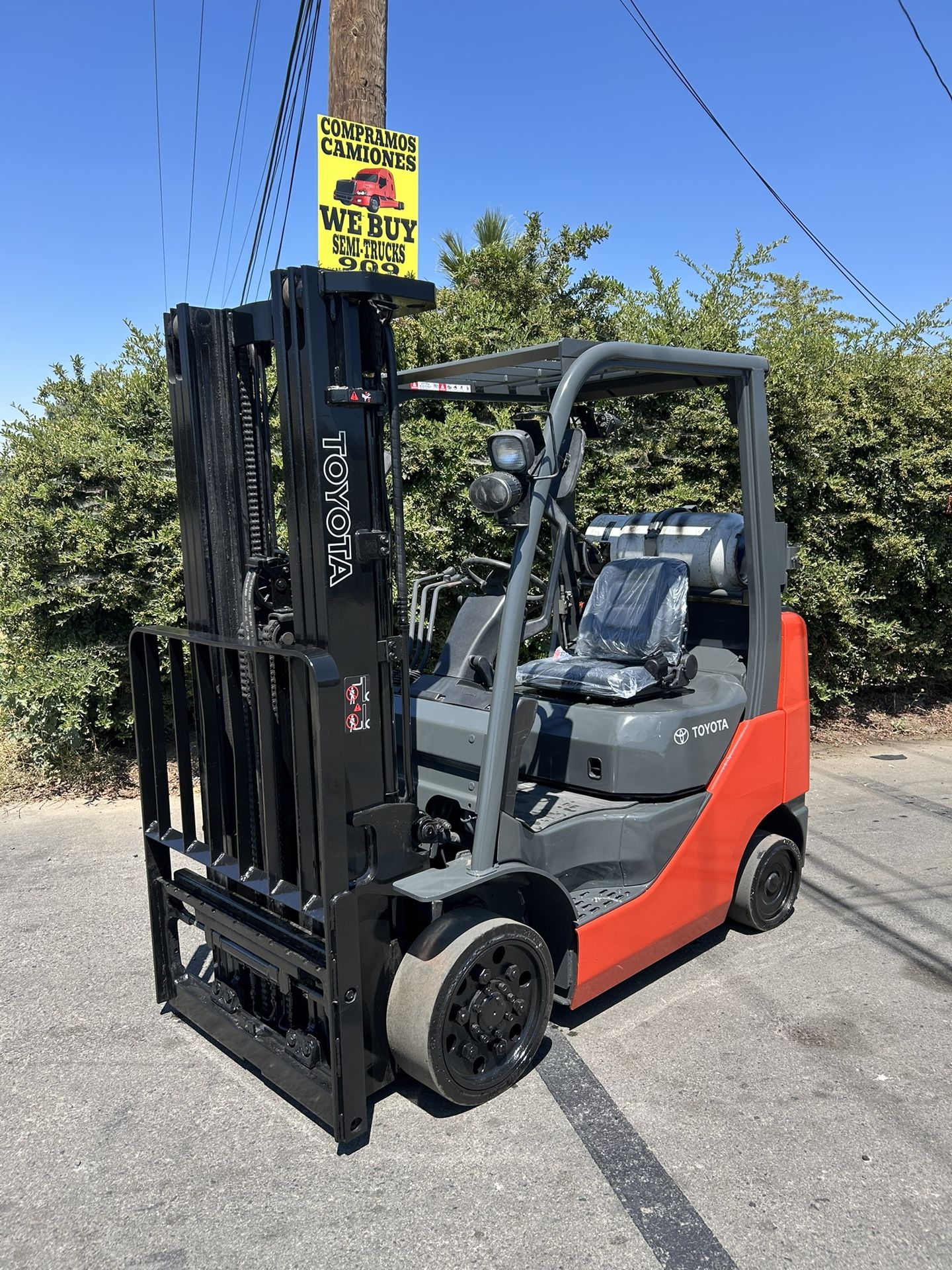 Toyota Forklift 5000 Lb Capacity 
