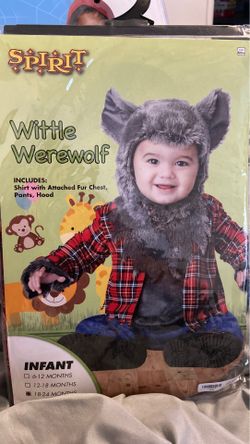 Infant werewolf costume