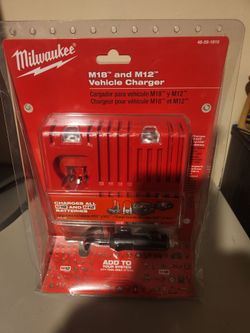 Milwaukee M18 and M12 Vehicle Charger