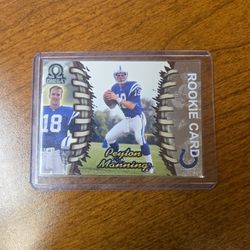 Peyton Manning Rookie Card