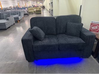 2 pc sofa set led light