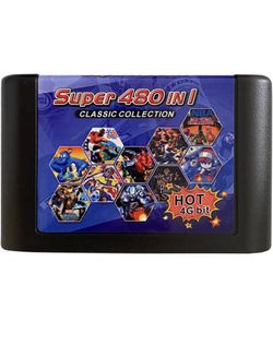 480in1 Game Cartridge for Sega Mega Drive