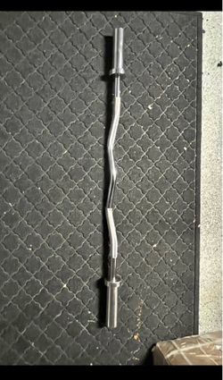 Brand New Olympic EZ Curl Bar – 4ft | 2” Sleeves | Bicep & Tricep Bar