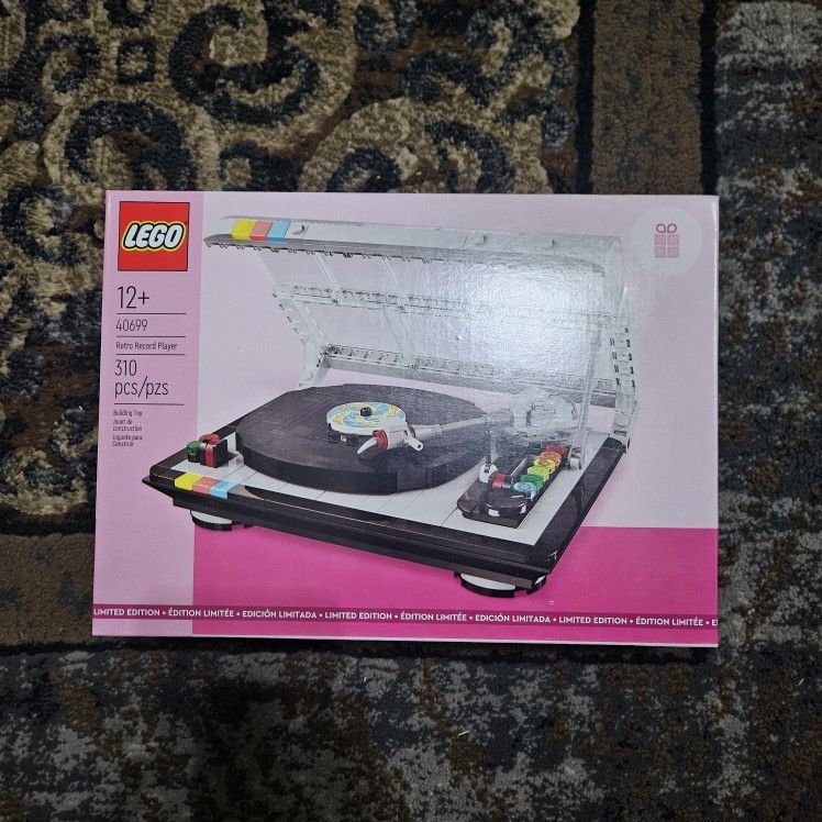 Limited Edition Lego Record Player