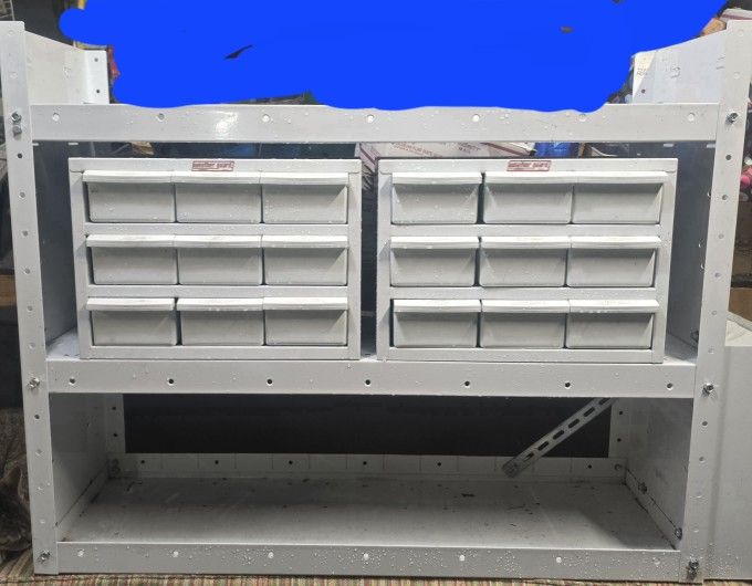 Weather Guard Tool Parts Bins - Shelvs
