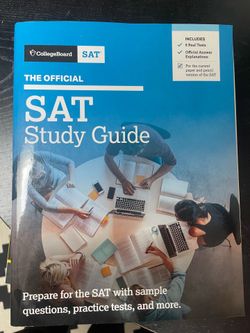 SAT study guide prep books