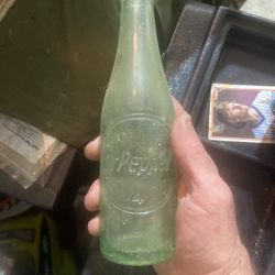 Vintage 1958 Dr Pepper bottle empty