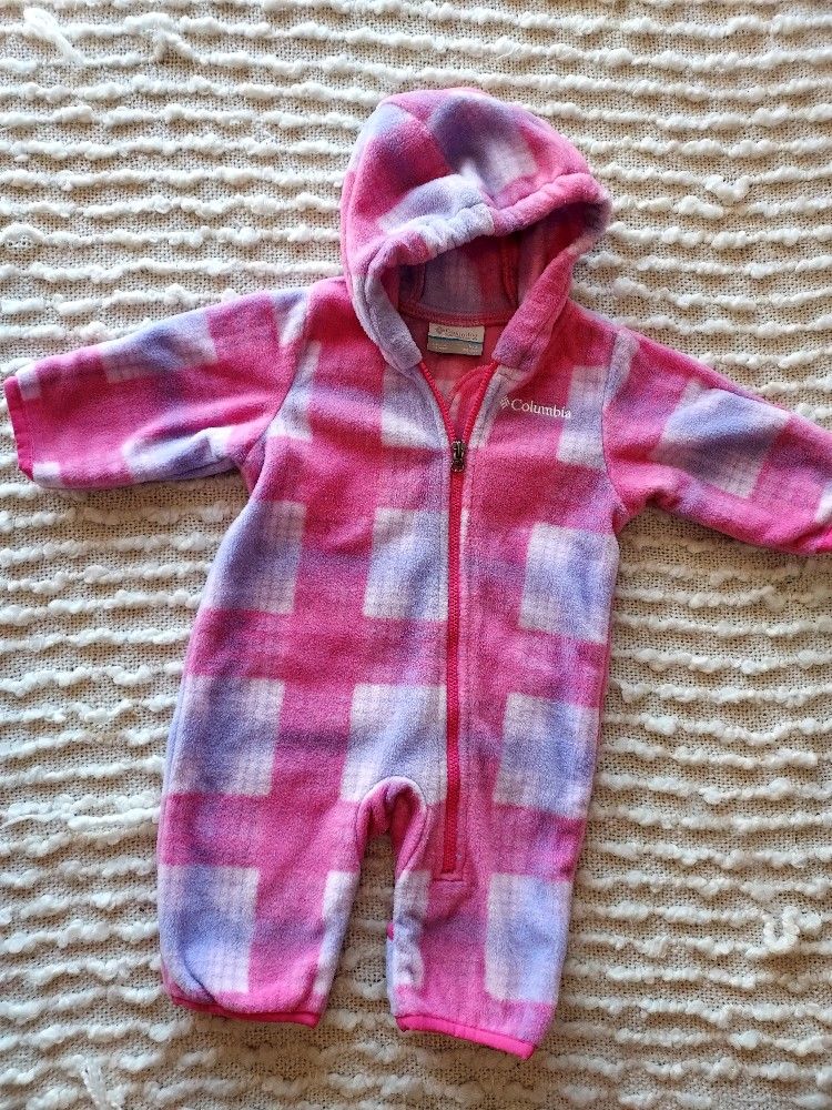 Columbia Fleece Jumpsuit for 0-3 months old girl