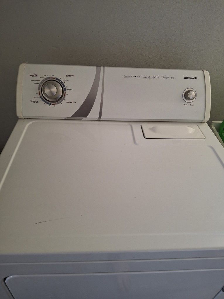 Admiral Washer And Dryer Set