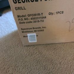 Brand new George Foreman Grill 