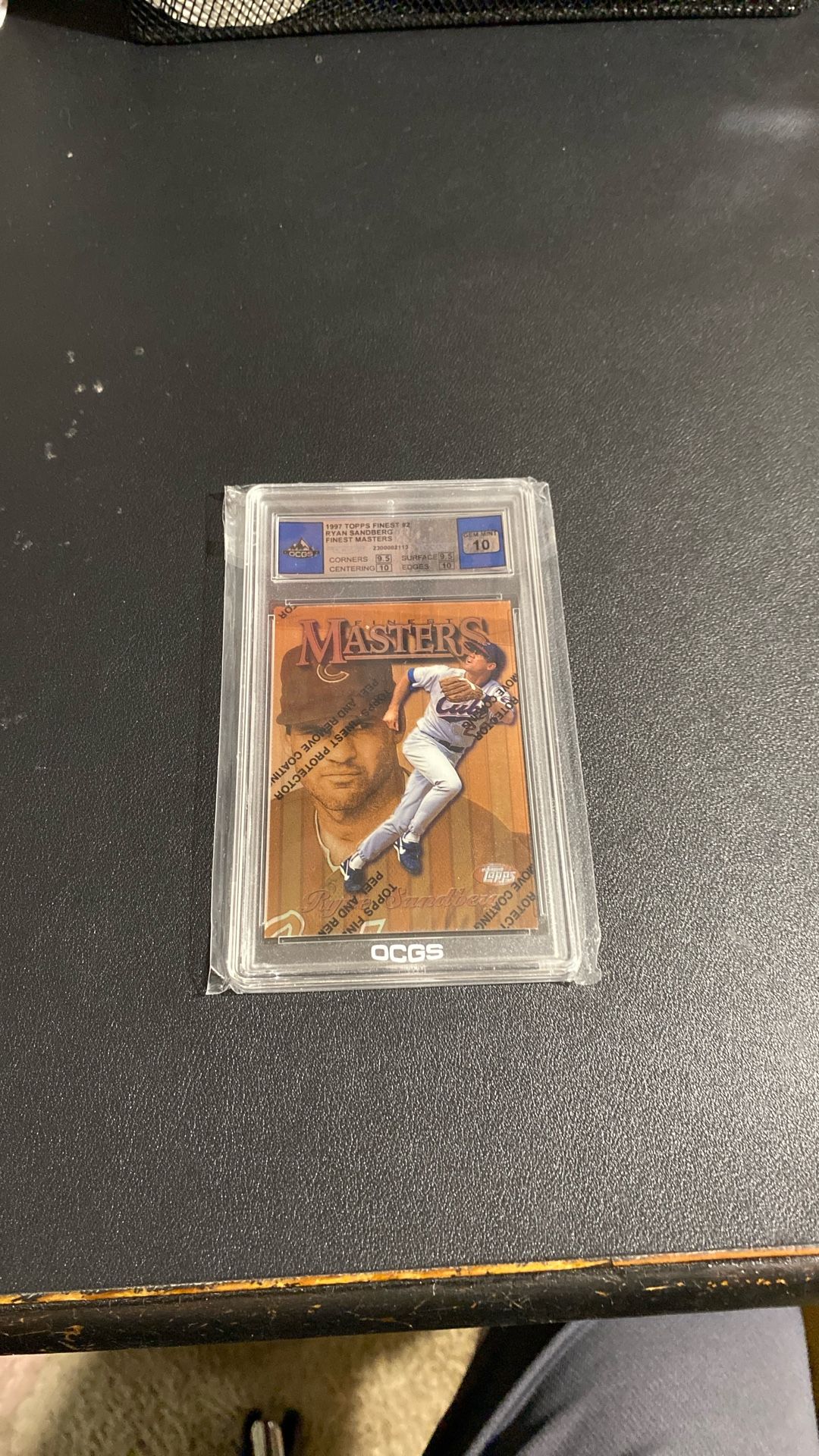 1997 Topps Finest Masters Ryne Sandberg