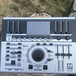 M live Merish Plus Midi Karaoke MP3 Mixer/With Case and stand