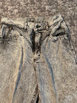 Vintage LEE black acid wash ladies jeans size12