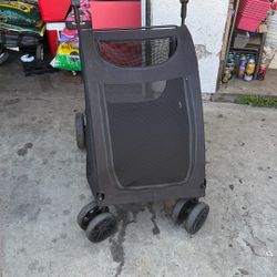 Dog Carrier with Wheels,Pet Carrier for Medium/Large Dogs and Cats 