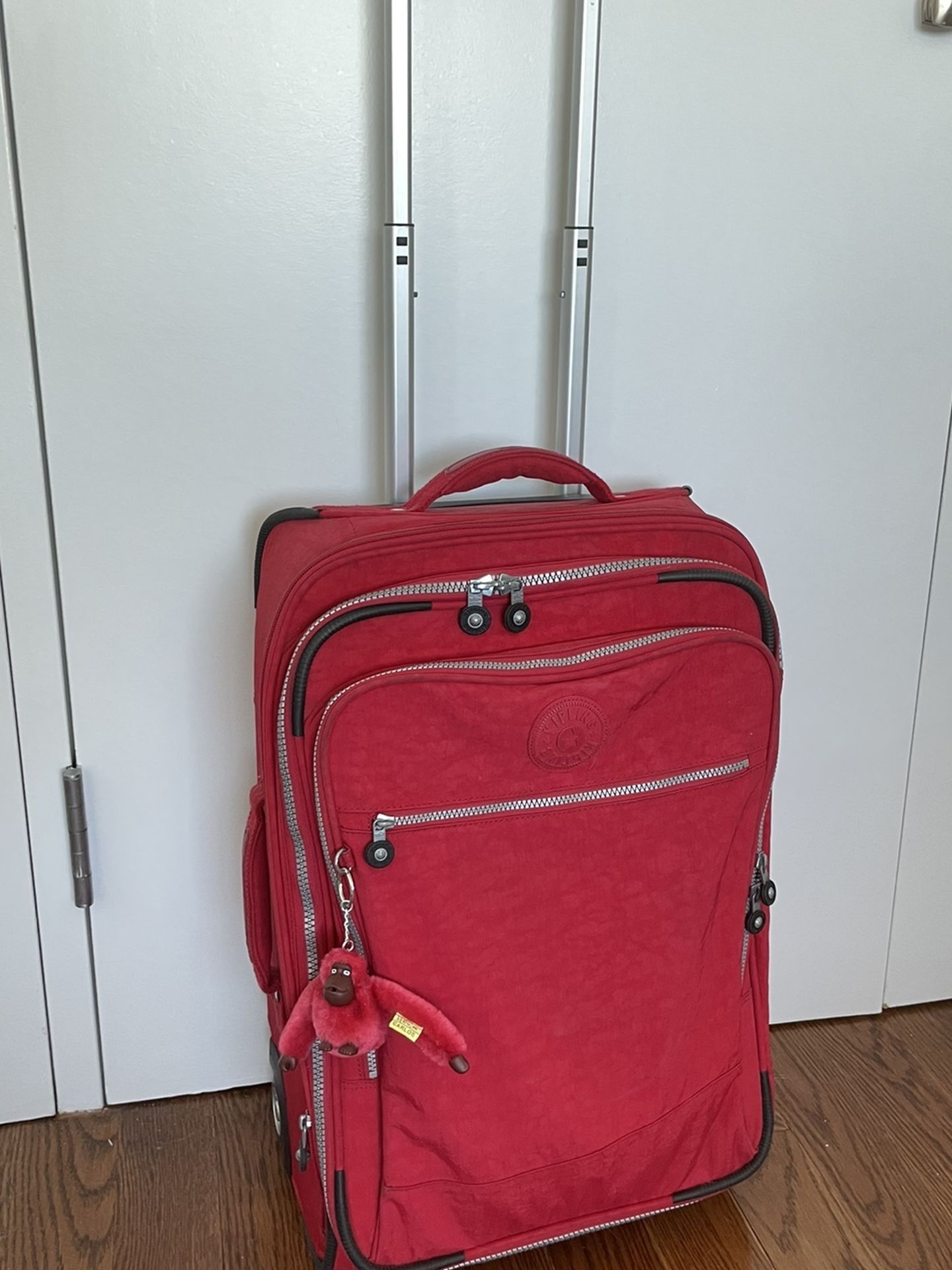 Kipling Carry-on/ Cabin Luggage Red Color