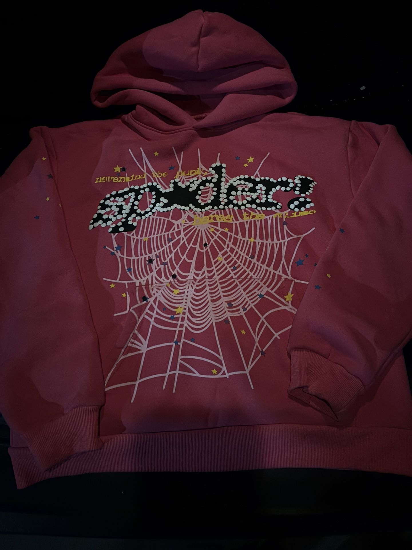 Pink Spider Hoodie