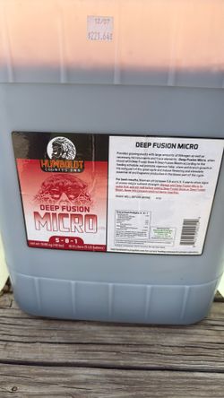 Humboldt County’s Own Deep Fusion Micro 5 Gal 