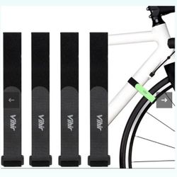 Vihir Bicycle tire Straps Bike Rack Strap Bike Wheel Stabilizer Straps Innovative Gel Grip Keep The Bicycle Wheel from Spinning Adjustable