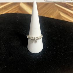 Bow .925 Silver/Plata Ring