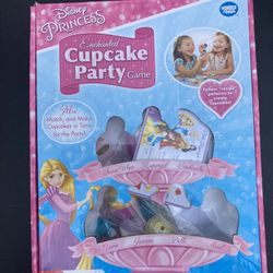 DISNEY PRINCESS ENCHANTED CUPCAKE PARTY GAME ~ NEW
