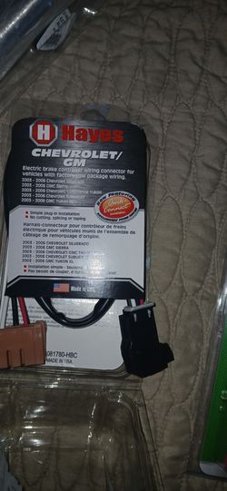 Electric brake controller wiring connector