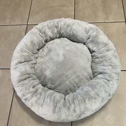 Pet cat dog Bed  30x30x7 Gray New Super Soft