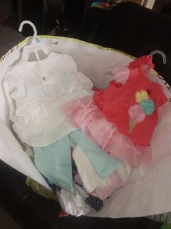 Girl Clothes 6-9 months, 60 + Items